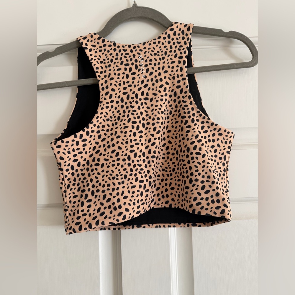 NWOT Kavala Cheetah Tawaiis Crop Top - Picture 4 of 7